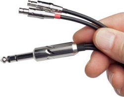 Earphone Cables Terminal 1.3m for exclusive use of FURUTECH iHP-35H standard plug ⇔ Small