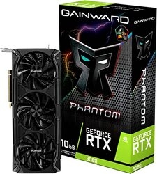 Graphic Card GAINWARD GeForce RTX 3080 Phantom+ NED3080U19IA-1020M PCIExp 10GB