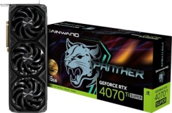 GAINWARD GeForce RTX 4070 Ti SUPER Panther OC NED47TSS19T2-1043Z-G PCIExp 16GB Graphic Card Small