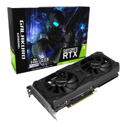 Graphic Card GALAKURO GAMING GG-RTX3060-E12GB/OC/DF PCIExp 12GB