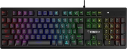 Keyboard GAMDIAS HERMES L1B-JP RGB Blue Axis Black