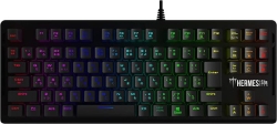 Keyboard GAMDIAS HERMES S1B-JP RGB Blue Axis Black