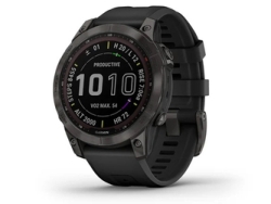 GARMIN Fenix 7 Sapphire Dual Power 010-02540-29 Ti Carbon Gray BlackSmart Watch Small