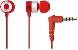 GEO GRND-IEP100JS01 RE red Earphone Headphone Small