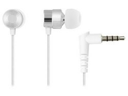 GEO GRND-IEP100JS01 WH white Earphone Headphone Small