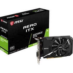 Graphic Card MSI GeForce GTX 1650 AERO ITX 4G OC PCIExp 4GB