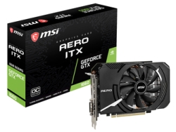 Graphic Card MSI GeForce GTX 1660 AERO ITX 6G OC PCIExp 6GB