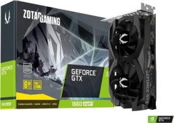 Graphic Card ZOTAC GAMING GeForce GTX 1660 SUPER Twin Fan ZT-T16620F-10L PCIExp 6GB