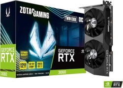 Graphic Card ZOTAC GAMING GeForce RTX 3060 Twin Edge OC ZT-A30600H-10M PCIExp 12GB