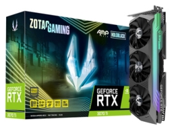 Graphic Card ZOTAC GAMING GeForce RTX 3070 Ti AMP Holo ZT-A30710F-10P PCIExp 8GB