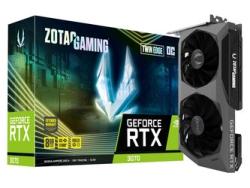 Graphic Card ZOTAC GAMING GeForce RTX 3070 Twin Edge OC LHR ZT-A30700H-10PLHR PCIExp 8GB