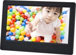 Green house GH-DF7U-BK Black Digital Photo Frame Small