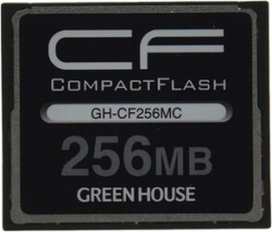 Compact Flash Green House GH-CF256MC (256MB)