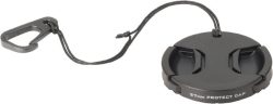 Hakuba ALCP37 black Camera Lens Cap small