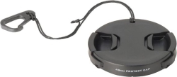 Hakuba ALCP49 black Camera Lens Cap small