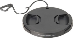 Hakuba ALCP77 black Camera Lens Cap small