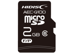 HI-DISC HDAMMSD002GSL 2GB Card Small