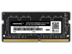 HI pieces HDDDR4S-2666-16G SODIMM DDR4 PC4-21300 16GB Memory Small