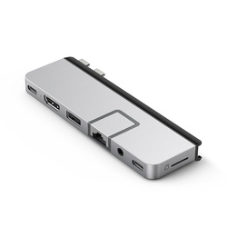 USB Hub HYPER HyperDrive 7in2 USB-C hub DUO PRO HP-HD575-S silver Small