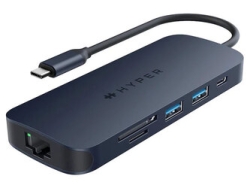 HYPER HyperDrive Next 8 Port USB-C Hub HP-HD4004GL USB Hub Small