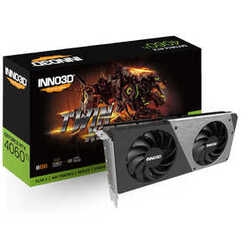 Inno3D GeForce RTX 4060 Ti 8GB TWIN X2 N406T2-08D6-171153N PCIExp 8GB Graphic Card Small