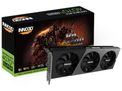 Inno3D GeForce RTX 4070 Ti SUPER X3 OC N407TS3-166XX-186158N PCIExp 16GB Graphic Card Small