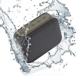 IRIS OHYAMA BTS-112-H gray Bluetooth Speaker Small