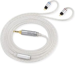 Earphone Cables ITOHYA Dedicated Terminal 1.2m SoundsGood WhiteSnake Series WS-TB micromini plug (4 poles) ⇔ Small