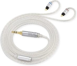 Earphone Cables ITOHYA Dedicated Terminal 1.2m SoundsGood WhiteSnake Series WS-TS mini-plug ⇔ Small