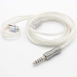 Earphone Cables ITOHYA SoundsGood WhiteSnake Series WS-M4B 4.4mm balance (5 poles) ⇔ MMCX 1.2m Small