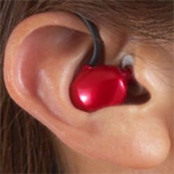 j-phonic k2 SP Apple Red Earphone Headphone Small