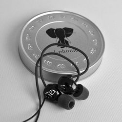 j-phonic k2 SP piano black Earphone Headphone Small