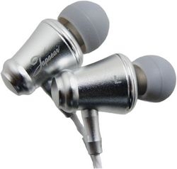 JAPAEAR JE-111-SS champagne silver Earphone Headphone Small