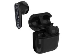 Kashimura BL-124 black Earphone Headphone Small