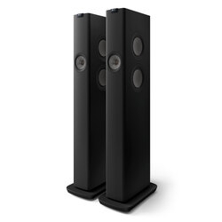 KEF LS60 Wireless carbon black Bluetooth Speaker Small