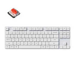 Keychron K1 SE Wireless Mechanical Keyboard White LED K1SE-A1Z-US red axis Keyboard Small