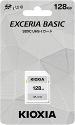 KIOXIA EXCERIA BASIC KCA-SD128GS 128GB SD Card small