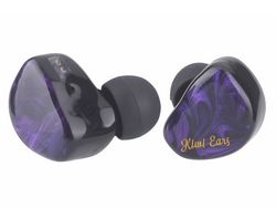 Kiwi Ears Cadenza Purple Earphone Headphone Small