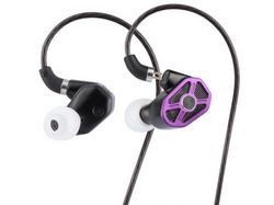 KNICOM RAPTGO Bridge Purple Earphone Headphone Small