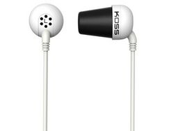 KOSS The Plug W white Earphone Headphone Small