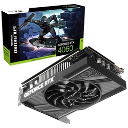 KUROUTOSHIKOU GALAKURO GAMING GG-RTX4060-E8GB/SF PCIExp 8GB Graphic Card Small