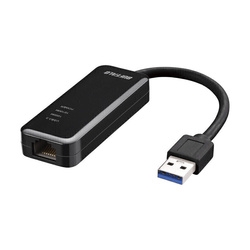 LAN Adapter Buffalo LUA5-U3-AGTE-BK black Computers Networking Small