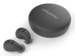 LEDWOOD SWEET MACARON LW-0001 black Earphone Headphone Small