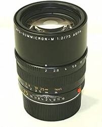 Camera Lens Leica APO-SUMMICRON-M 75 mm f/2 ASPH Small