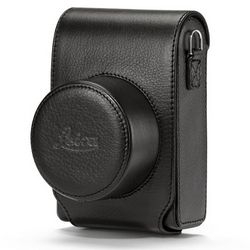 Camera Case Leica D-LUX7 Leather Case 19554 Black Small