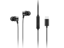 Lenovo 4XD1J77351 Black Earphone Headphone Small