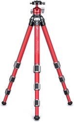 Camera Tripod & Monopod Leofoto Athena LA-284C+LH-30R(FR) full red Small