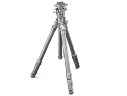 Camera Tripod & Monopod Leofoto Gabriel LG-284C+LH-36R(SV) silver Small