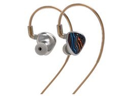 LETSHUOER EJ07M Silver Earphone Headphone Small