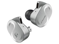 LETSHUOER S08 Silver Earphone Headphone Small